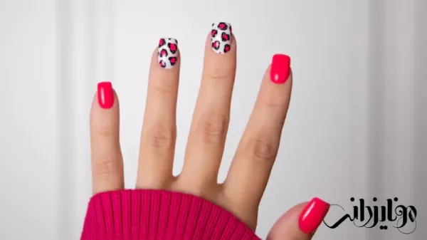  110 عکس طرح ناخن پلنگی