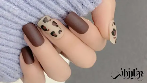  110 عکس طرح ناخن پلنگی