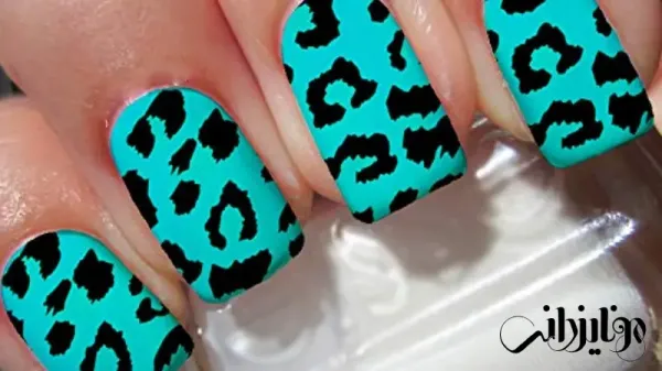  110 عکس طرح ناخن پلنگی