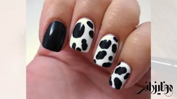  110 عکس طرح ناخن پلنگی