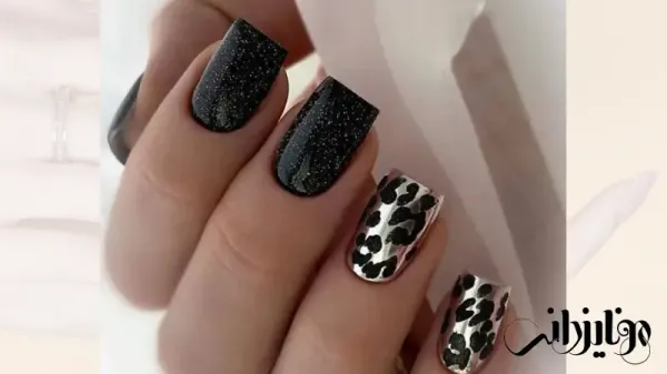  110 عکس طرح ناخن پلنگی