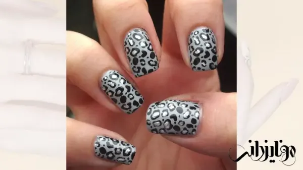  110 عکس طرح ناخن پلنگی
