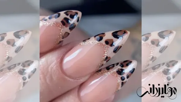  110 عکس طرح ناخن پلنگی