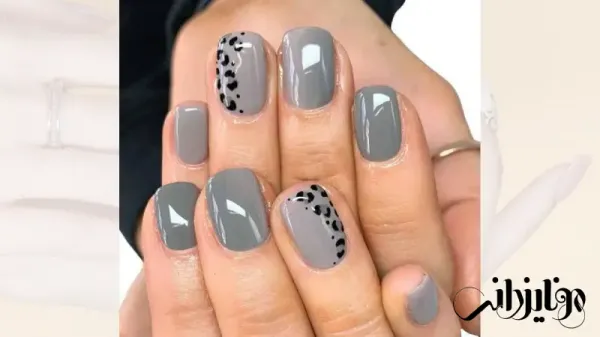  110 عکس طرح ناخن پلنگی