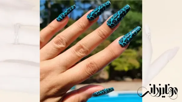  110 عکس طرح ناخن پلنگی