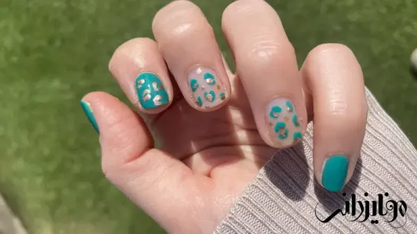  110 عکس طرح ناخن پلنگی