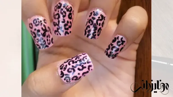  110 عکس طرح ناخن پلنگی