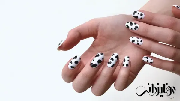  110 عکس طرح ناخن پلنگی