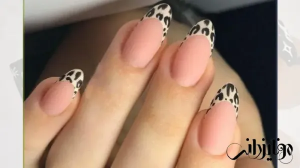  110 عکس طرح ناخن پلنگی