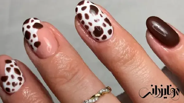  110 عکس طرح ناخن پلنگی