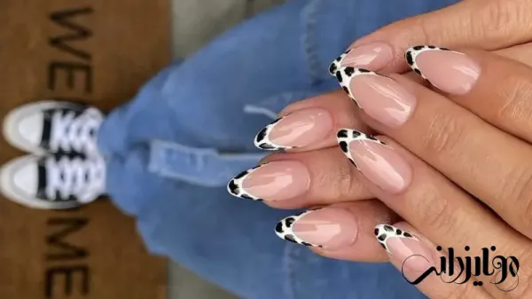  110 عکس طرح ناخن پلنگی