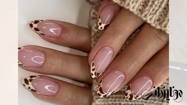  110 عکس طرح ناخن پلنگی