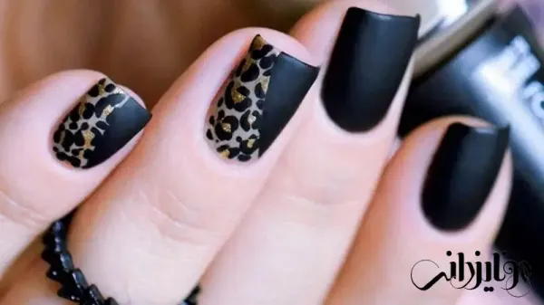  110 عکس طرح ناخن پلنگی