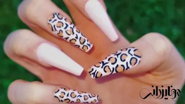  110 عکس طرح ناخن پلنگی
