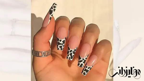  110 عکس طرح ناخن پلنگی
