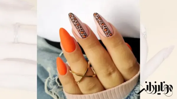  110 عکس طرح ناخن پلنگی