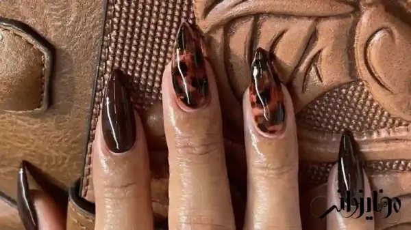  110 عکس طرح ناخن پلنگی