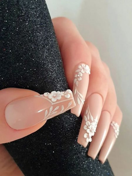  150 عکس طرح ناخن جدید عروس