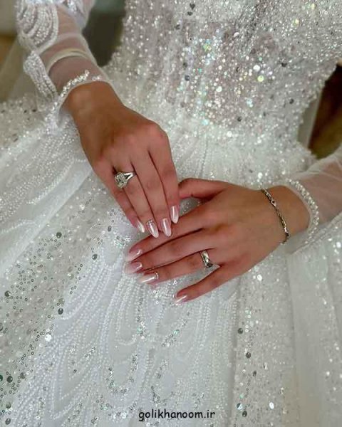  70 عکس مدل ناخن عروس جدید اینستاگرام