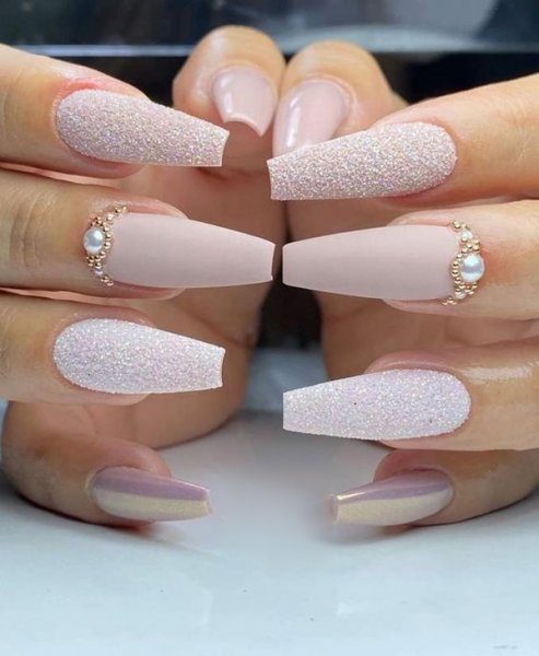  75 عکس مدل ناخن عروس برای عقد