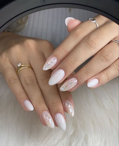  75 عکس مدل ناخن عروس برای عقد