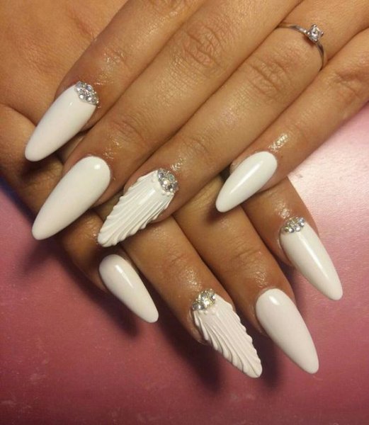  75 عکس مدل ناخن عروس برای عقد