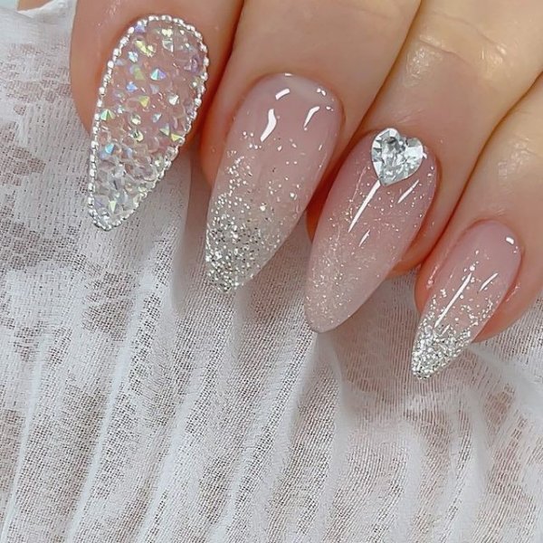  45 عکس ناخن عروس شیک