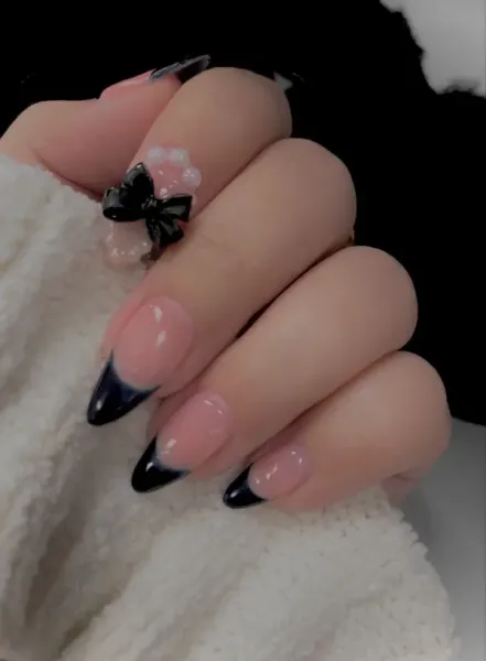  36 عکس طرح ناخن پاپیونی پینترستی