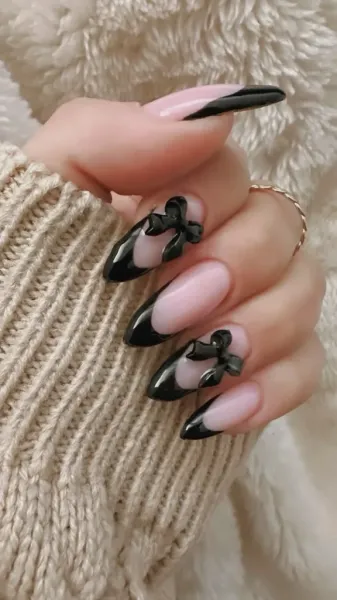  36 عکس طرح ناخن پاپیونی پینترستی