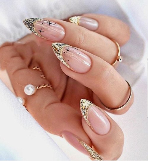  66 عکس طرح ناخن تیز جدید