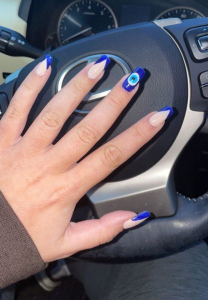  77 عکس طرح ناخن چشم نظر