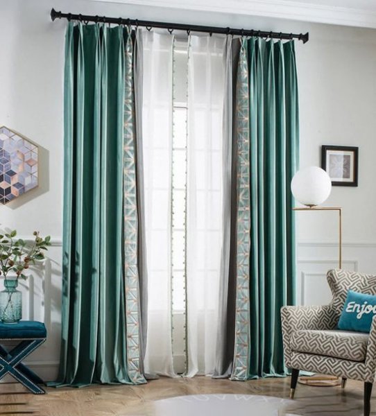  80 عکس مدل پردهای جدید پذیرایی پانچ