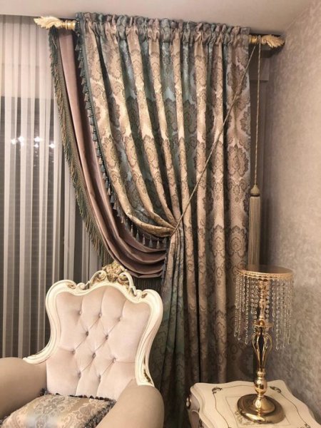  80 عکس مدل پردهای جدید پذیرایی پانچ