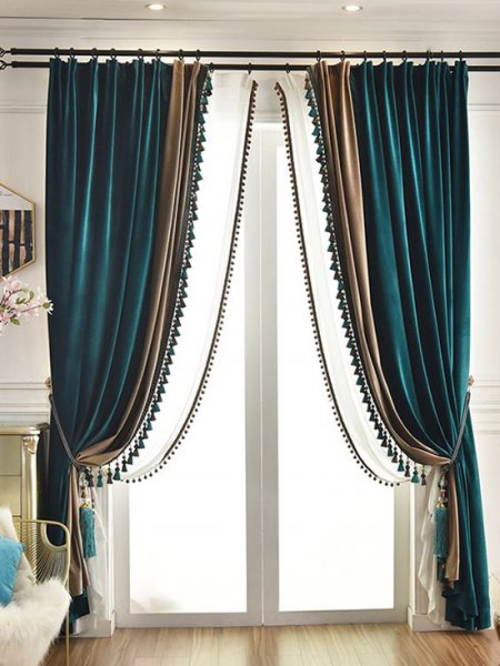  80 عکس مدل پردهای جدید پذیرایی پانچ