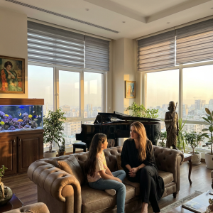 98 عکس پردهای ساده و شیک پذیرایی زبرا