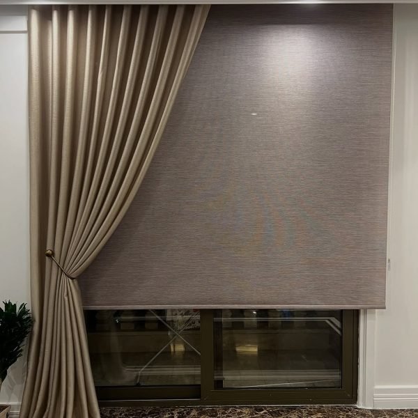  98 عکس پردهای ساده و شیک پذیرایی زبرا