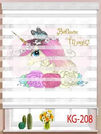  68 عکس پرده زبرا طرح دار