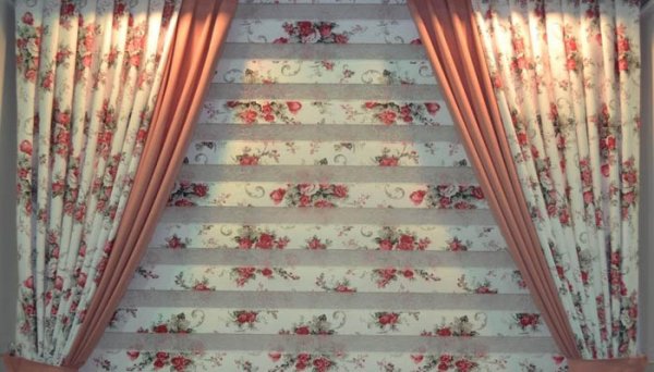 95 عکس پردهای ساده و شیک پذیرایی زبرا