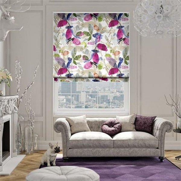  95 عکس پردهای ساده و شیک پذیرایی زبرا