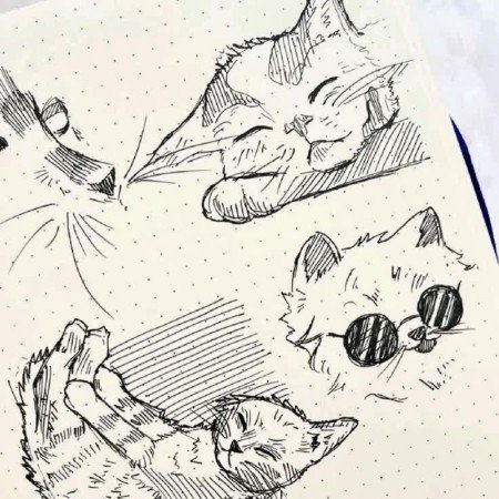  100 عکس نقاشی کیوت آسان