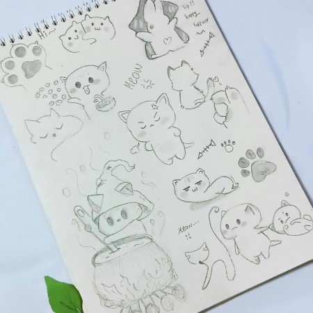  100 عکس نقاشی کیوت آسان