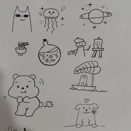  79 عکس نقاشی جدید ساده