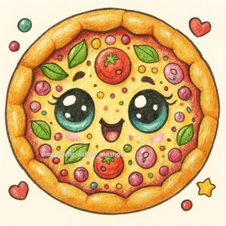  97 عکس نقاشی کیوت آسان