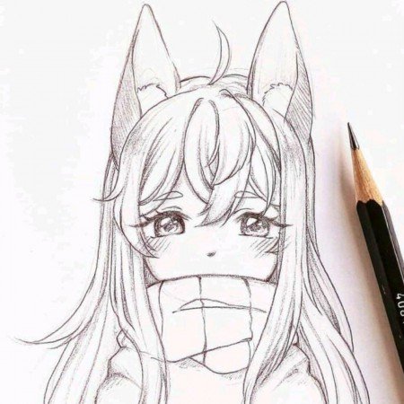  97 عکس نقاشی کیوت آسان