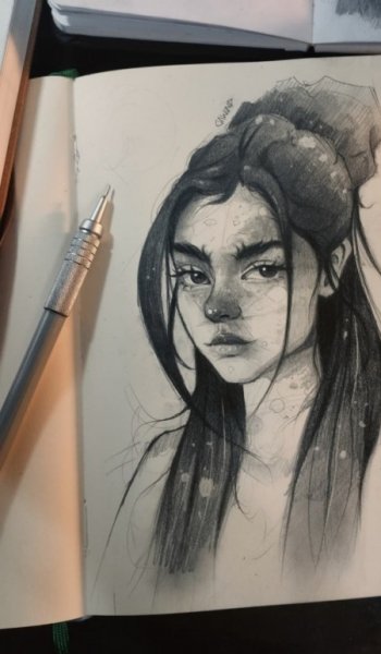  97 عکس نقاشی کیوت آسان