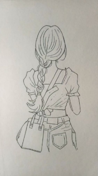  100 عکس نقاشی دخترانه جدید آسان