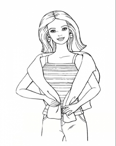  100 عکس نقاشی دخترانه جدید آسان