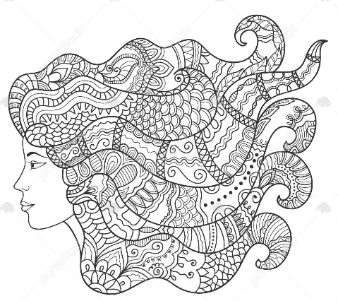  100 عکس نقاشی دخترانه جدید آسان