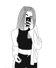  100 عکس نقاشی دخترانه جدید آسان