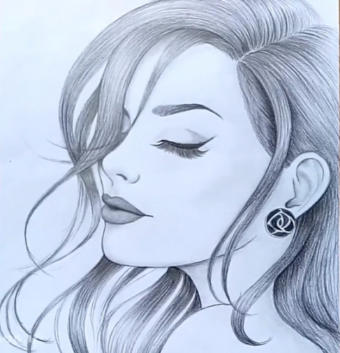  100 عکس نقاشی دخترانه جدید آسان